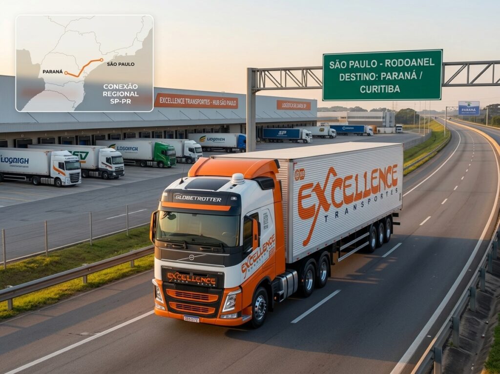 transportadora em São Paulo para o Paraná